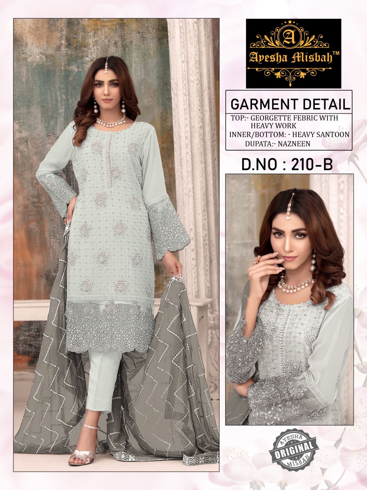 Ayesha Misbah 210 Pakistani Suits Catalog